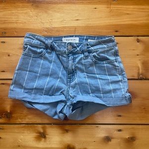 PacSun low rise jean shorts